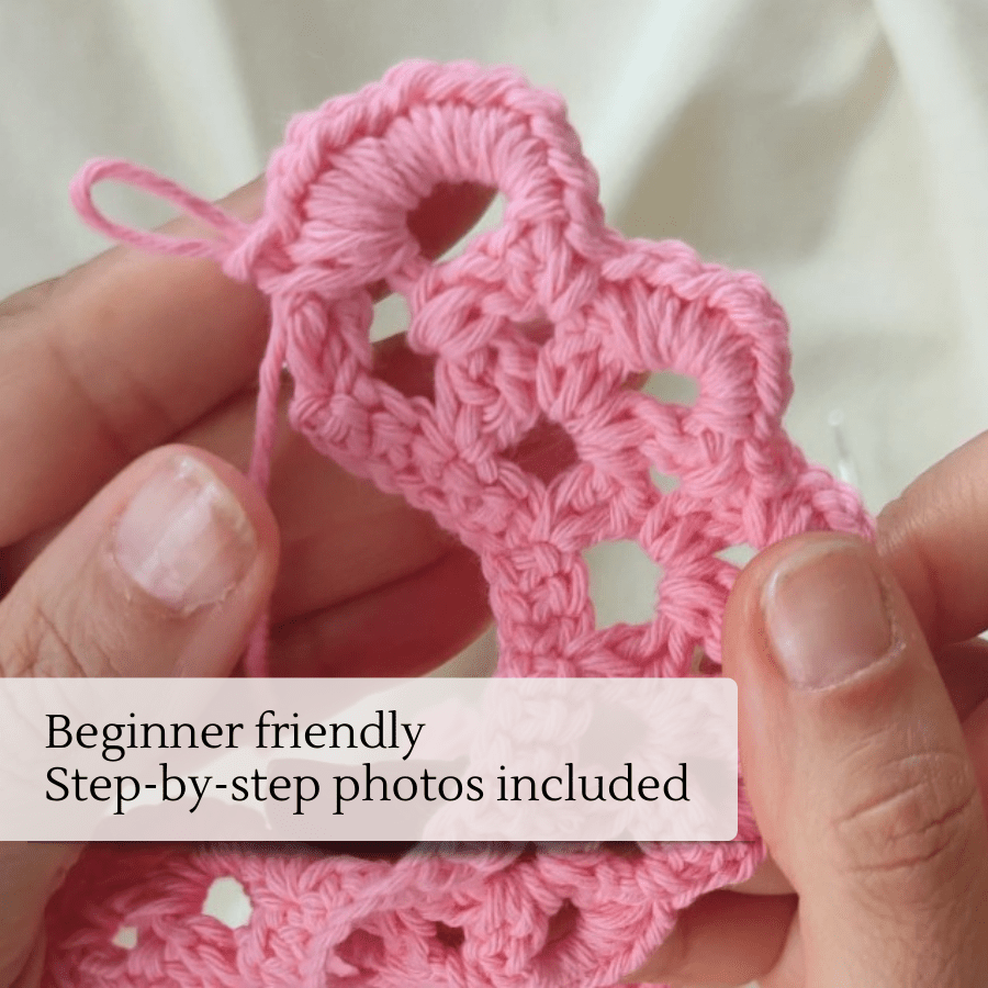 The Simply Sweet Rose — Crochet Pattern (PDF Download) - Soft Petal Crochet